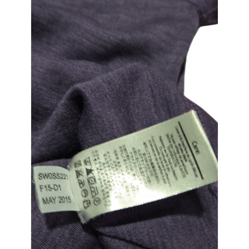 Smartwool Purple 100% Merino Wool Quarter Zip Pullover Sweater M - Picture 8 of 13